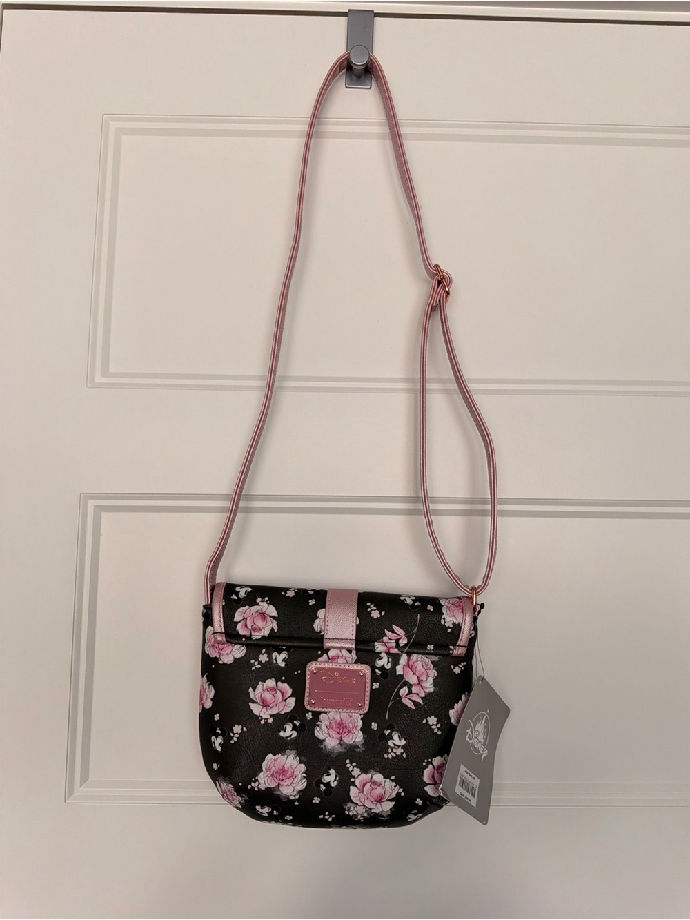 NWT Disney Loungefly Positively Minnie Saddle Bag - Picture 3 of 9